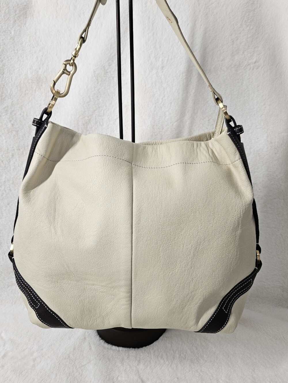 Andre Badi Cow Leather Hobo Bag